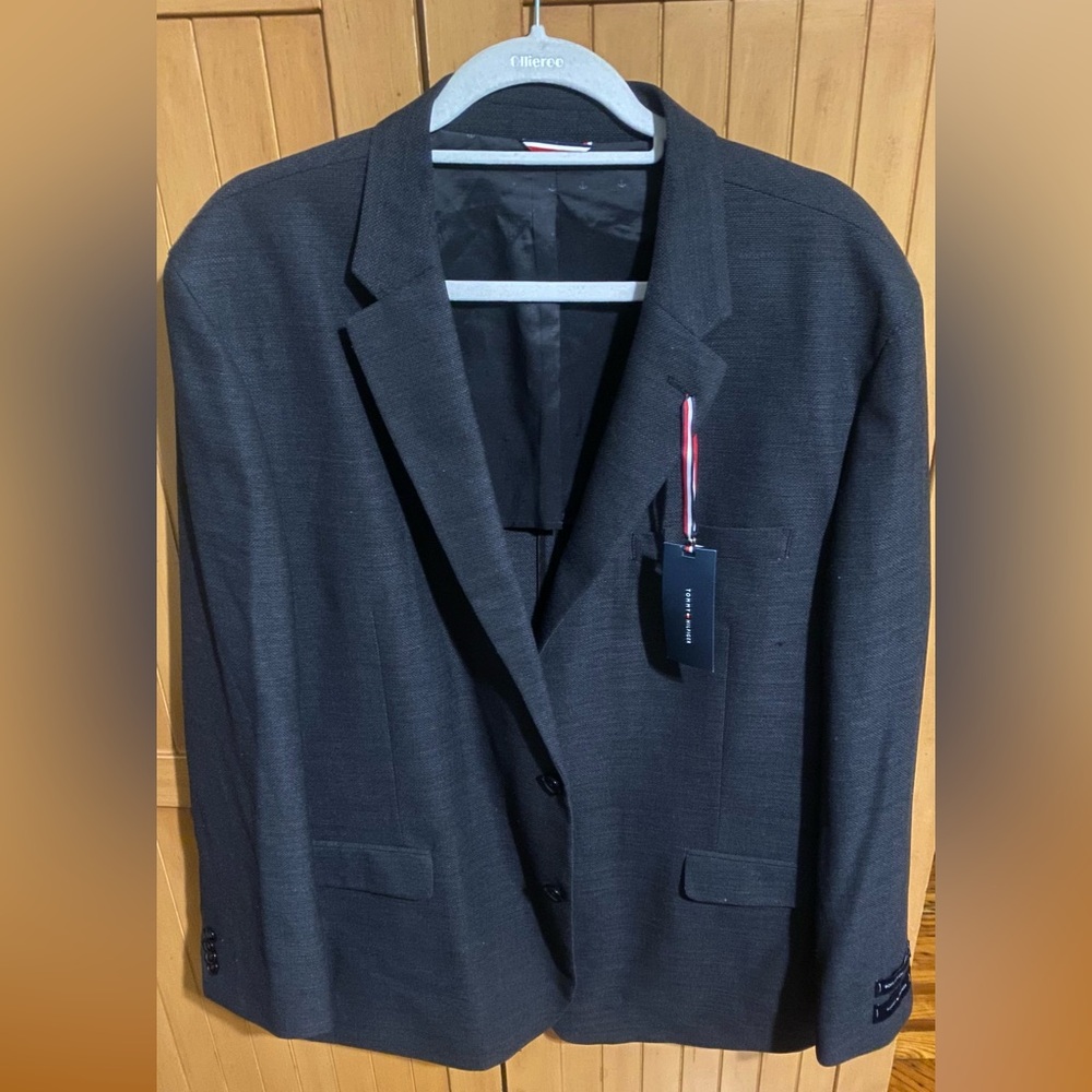 MENS’ Tommy Hilfer 
Suit Separates Jacket/Gray Charcoal size 38R - Picture 3 of 16